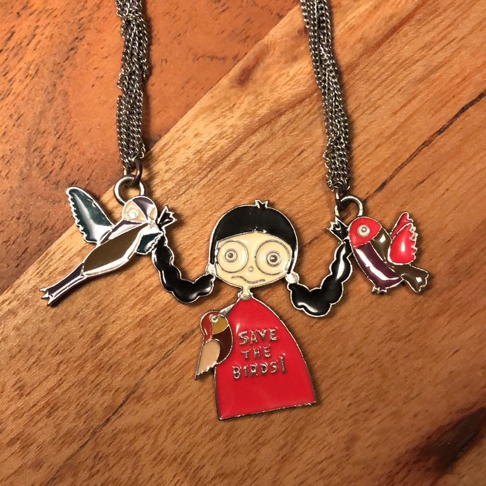 Marc by Marc Jacobs Save the Birds necklace